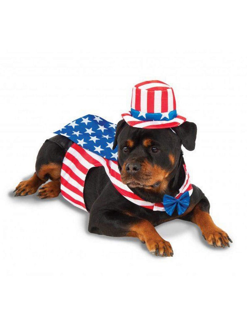 Rubies Uncle Sam Pet Costume for Dogs or Cats, XXXL